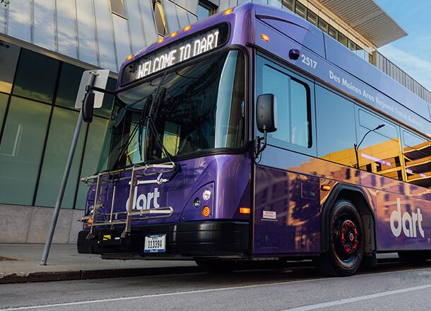 Go Bus Network Map Bus Routes in Des Moines' Metro | DART Maps & Schedules